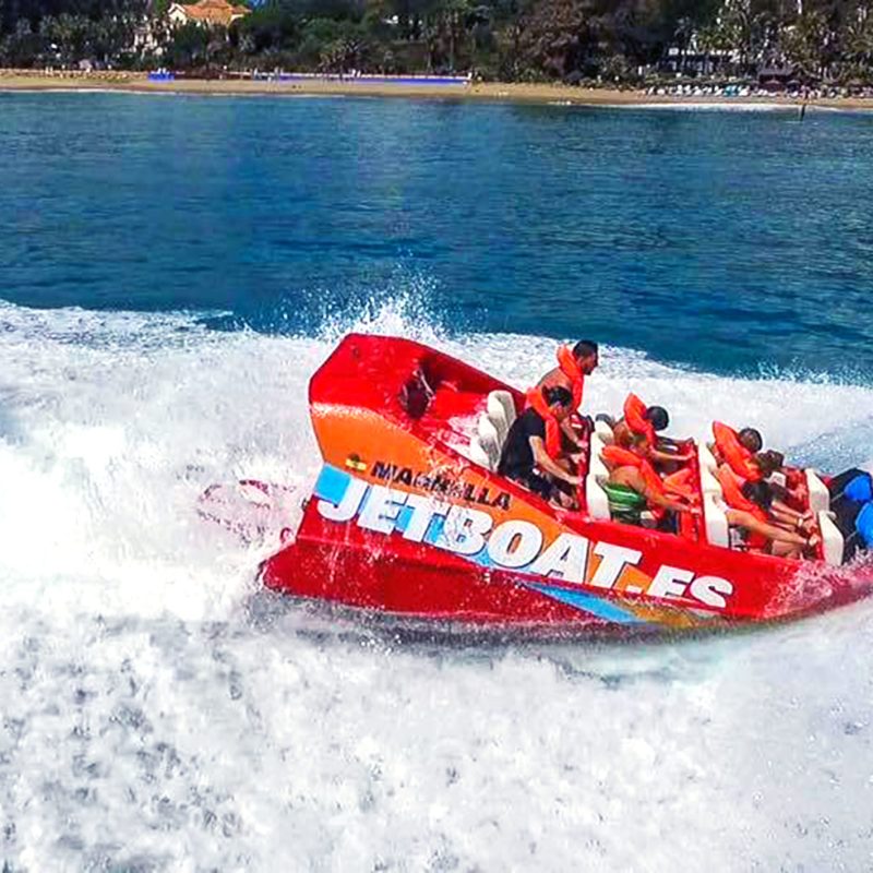 a small boat in a body of water